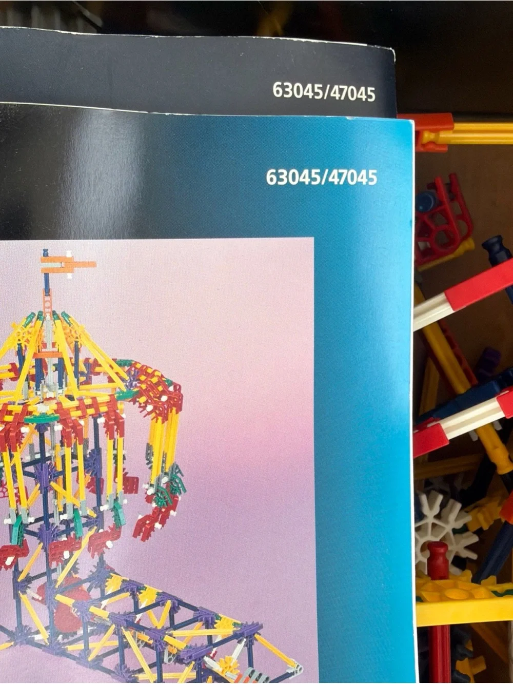 K’NEX Big Ball Factory 63045 Huge Parts Lot With Manuals